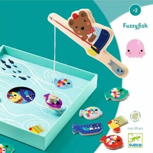 Djeco Educationnal wooden games Fuzzyfish