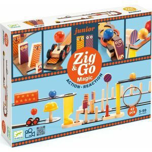 Djeco Construction - Zig & Go Zig & Go Junior - Magic - 43pcs