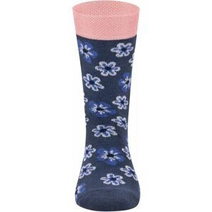 Ewers Socken  Gots Blumen - tinte 23-26