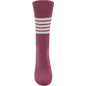 Ewers Socken  Gots Rippe Ringel - marone 39-42