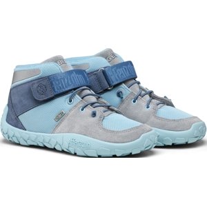 Affenzahn Midboot Leather Dreamer Light blue 31