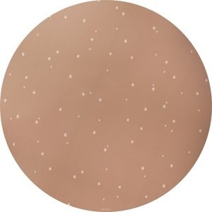 Eeveve Round splash mat - Dots - Cinnamon