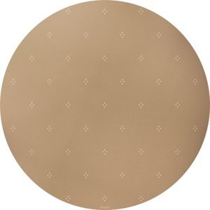 Eeveve Round splash mat - Dotted - Autumn Gold