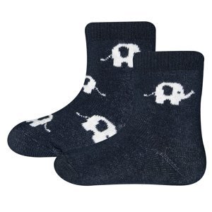 Ewers THERMO Socken 2er Pack GOTS Elefant - 0003 17-18