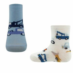 Ewers Socken 2er Pack Baustellenfahrzeuge - 0002 27-30