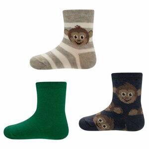 Ewers Socken 3er Pack Äffchen - 0001 23-26