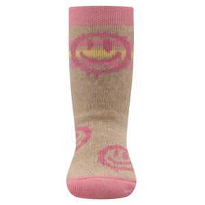 Ewers Stoppersocken SoftStep Smiley - beige mel 21-22