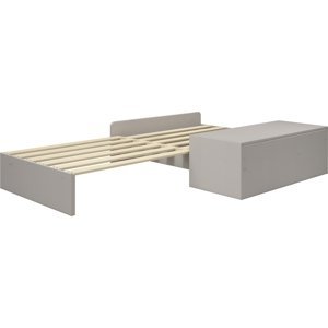 Flexa Spací modul Flexa - Classic pod vysoké postele (borovice šedá)