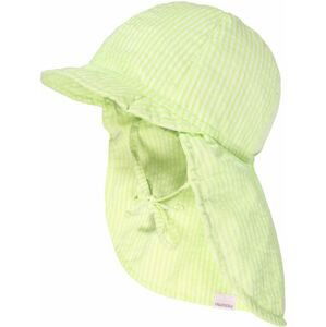 Maimo Mini-Cap With Visor, Stripes - sunny lime-streifen 53