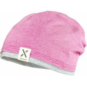 Maimo Gots Mini-Beanie Middle,Jersey - sun pink-weiß/graumeliert-weiß 53