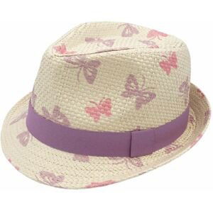 Maimo Mini Girl-Trilby, Butterfly - white sand/digital lavendel 49