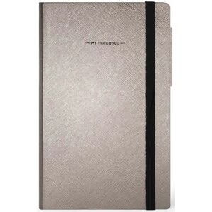 Legami My Notebook - Medium Lined - Grey Diamond