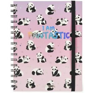 Legami Spiral Notebook - Large Lined - Panda