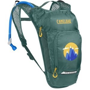 Dětský cyklistický batoh Camelbak Mini Mule - Green/ Mountains