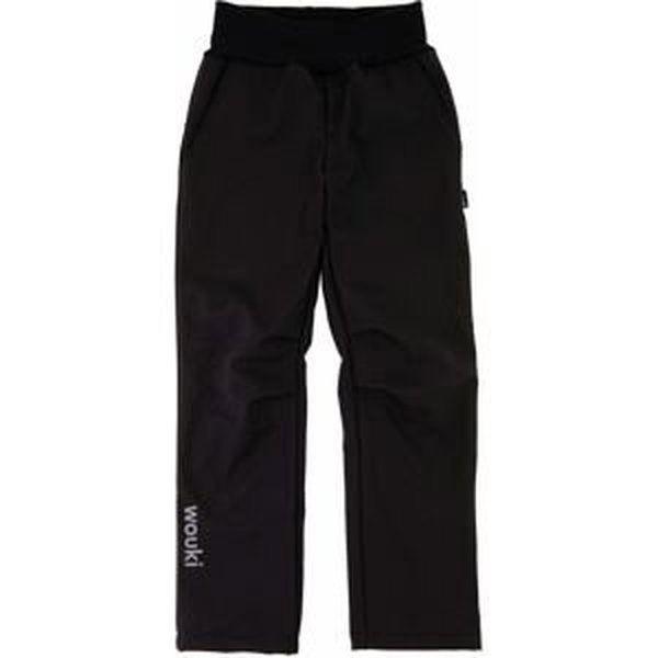 Wouki Jarní softshellové kalhoty Dun - black 98