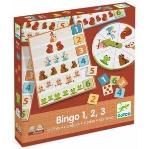 Dětská stolní hra Djeco - Zvířátkové bingo