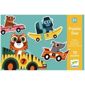 Puzzle duo Djeco - Závodníci