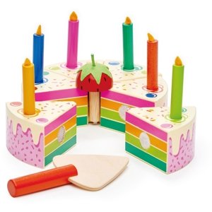 Tender Leaf Rainbow Birthday Cake