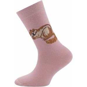 Ewers Socken Streifenhörnchen - hell wildrose 23-26