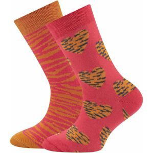 Ewers Socken 2er Pack Herzen/Tiger - 0001 23-26