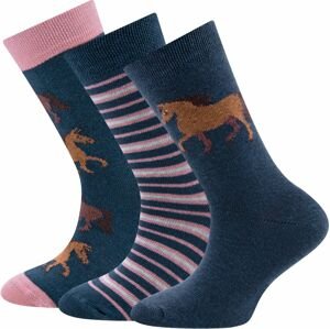 Ewers Socken 3er Pack Pferde - 0002 23-26