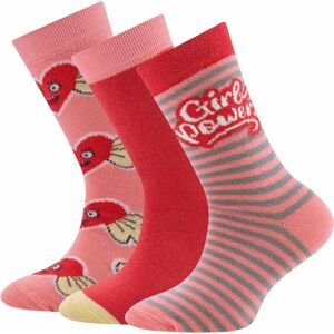 Ewers Socken 3er Pack Girl Power - 0001 27-30