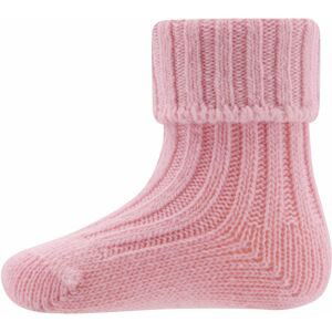 Ewers Socken GOTS Wolle - altrosa 35-38