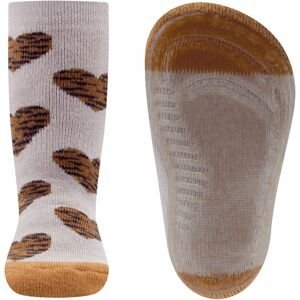 Ewers Stoppersocken SoftStep  Herzen/Tiger - rosenrauch 21-22