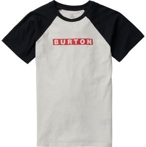 Burton Kids' Vault Short Sleeve T-Shirt - stout white/true black 116-122