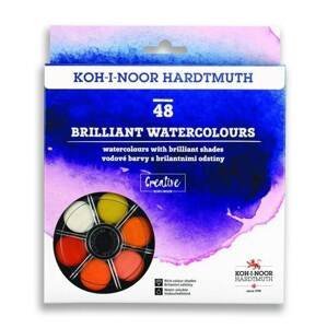 Koh-i-Noor ANILINKY - brilantní vodové barvy 48 barev