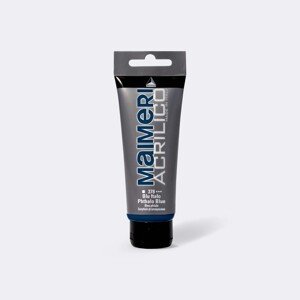 Akrylová barva Maimeri Acrilico 75 ml - modrá phtalová 378