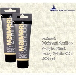 Akrylová barva Maimeri Acrilico 200 ml - slonová kost 021