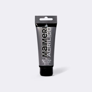 Akrylová barva Maimeri Acrilico 200 ml - černá mars 540