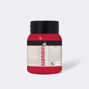 Akrylová barva Maimeri Acrilico 500 ml - červená primární magenta 256