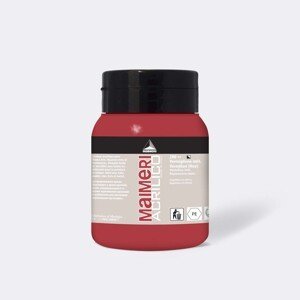 Akrylová barva Maimeri Acrilico 500 ml - červená rumělka 280