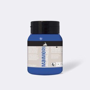 Akrylová barva Maimeri Acrilico 500 ml - modrá kobaltová 370