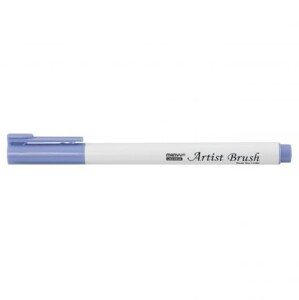 Marvy Umělecké fixy se štětcovým hrotem Artist Brush – 60 Salvia Blue