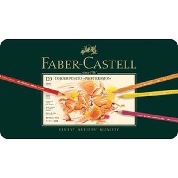 Faber-Castell 110011 Polychromos 120 ks, Umělecké pastelky nejvyšší kvality
