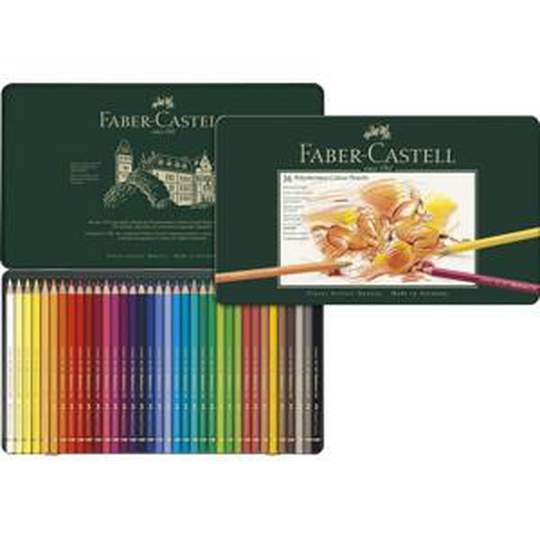 Faber-Castell 110036 Polychromos 36 ks, Umělecké pastelky nejvyšší kvality