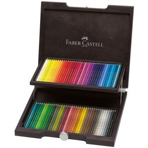 Faber-Castell 110072 Polychromos 72 ks, Umělecké pastelky nejvyšší kvality v kufříku