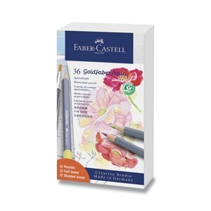 Faber-Castell Pastelky Faber Castell Goldfaber Aqua, 36 ks