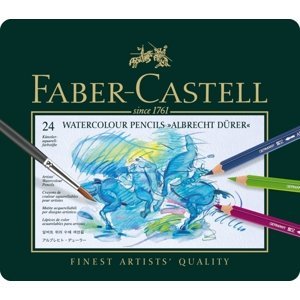 Faber-Castell Umělecké akvarelové pastelky Albrecht Dürer 117524 sada 24 barev