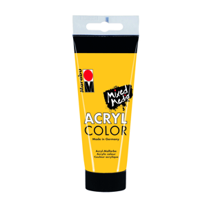 Akrylová barva Marabu Acryl Color 100 ml - žlutá středně 021
