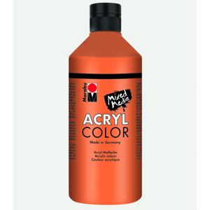 Akrylová barva Marabu Acryl Color 500 ml - oranžová 013