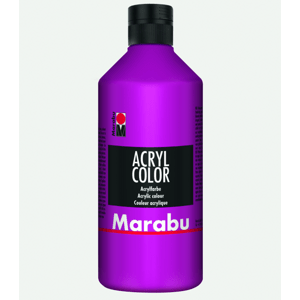 Akrylová barva Marabu Acryl Color 500 ml - magenta 014