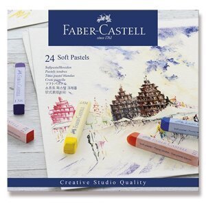 Faber-Castell Suché pastely Faber Castell - Soft Pastel 24 ks