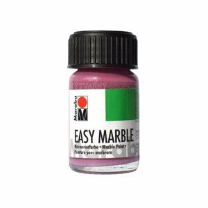 Marabu Mramorovací barva Easy Marble 15 ml - 235 violet pink
