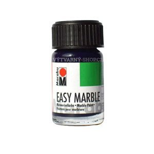 Marabu Mramorovací barva Easy Marble 15 ml - 254 dark denim