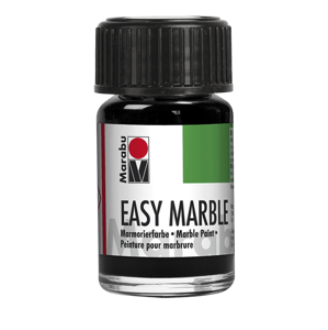 Marabu Mramorovací barva Easy Marble 15 ml - 73 černá