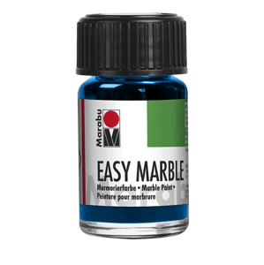 Marabu Mramorovací barva Easy Marble 15 ml - 95 modrá azurová
